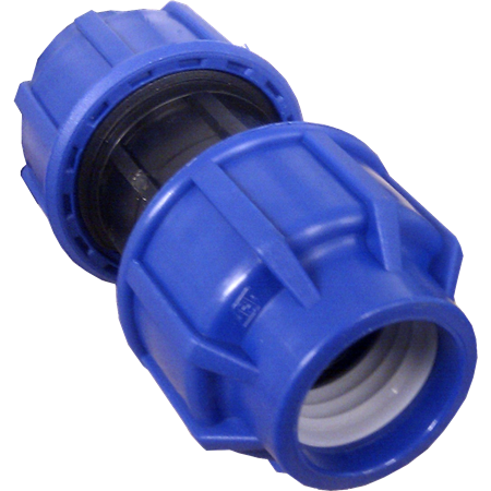 PEM-Koppling Plast Rak, 16