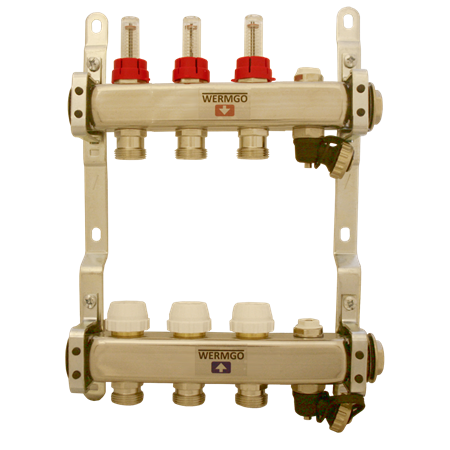 Golvvärmefördelare WTP, Wermgo, 3-Vägs