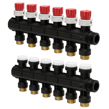 Uponor Vario Plus Fördelare Ls 6X 3/4 Euro